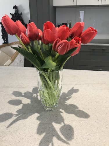 Artificial tulips fake look - artificial,