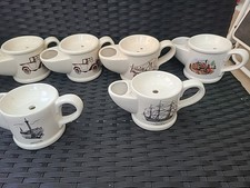Wade shaving mugs X 6