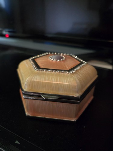 Vintage silver plated - , trinket