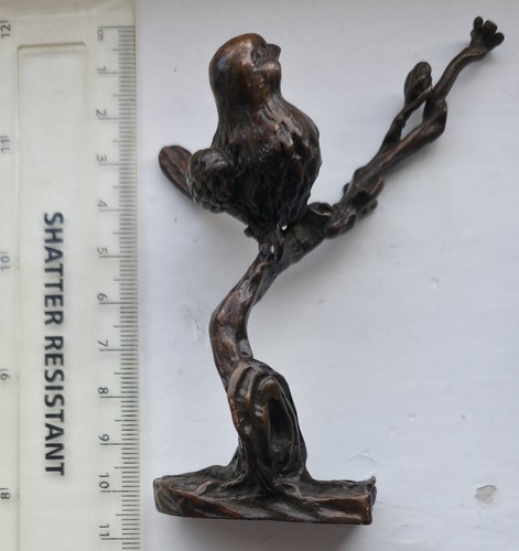 Japanese bronze okimono small - bronze,