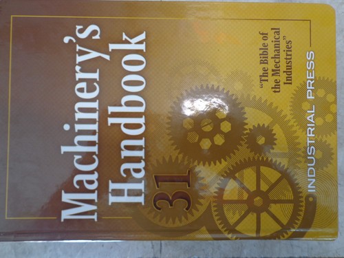 Machinery handbook 31st - machinery's,