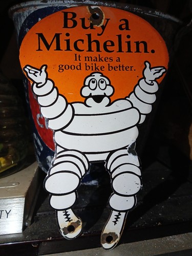 Vintage michelin man - michelin, porcelain