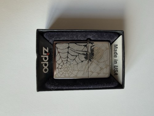Zippo spider lighter - zippo, used