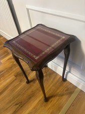 Dark Wood Antique Side Table