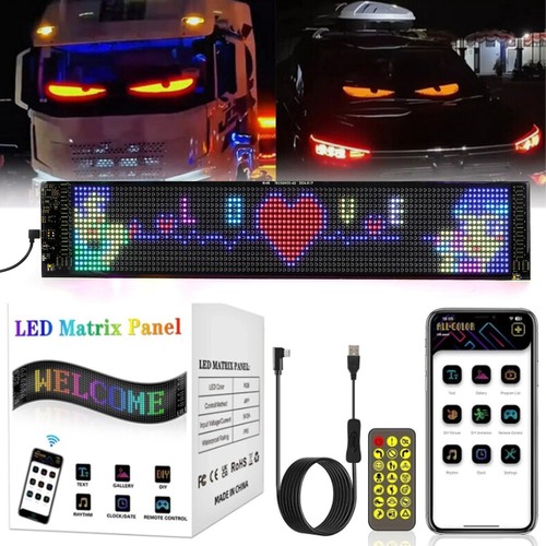 App programmable car led - app, sign