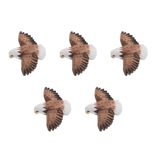 5pcs wooden handmde eagle - 5pcs,
