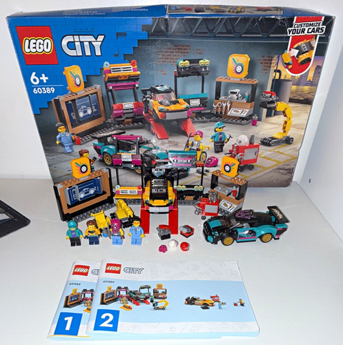 Lego city custom car - city, garage