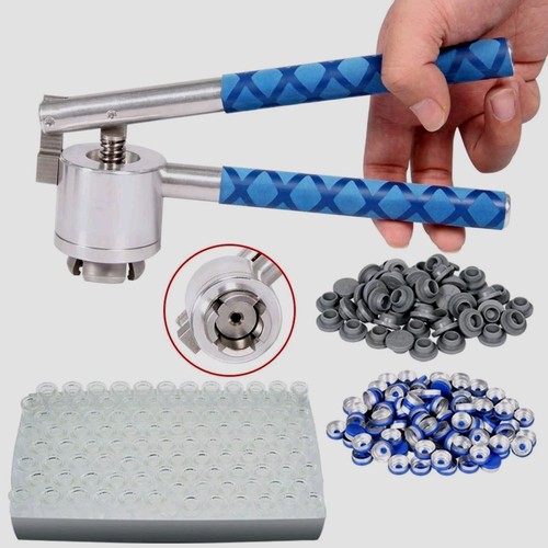 Flip off vial crimper with - off, 100