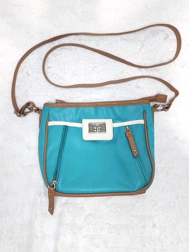 Rosetti faux leather cross - leather,
