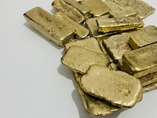 300 Grams Scrap Gold Bar For Gold Recovery Melted Different Computer Coins Pins