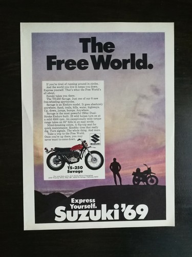Vintage 1969 suzuki 250 - vintage,