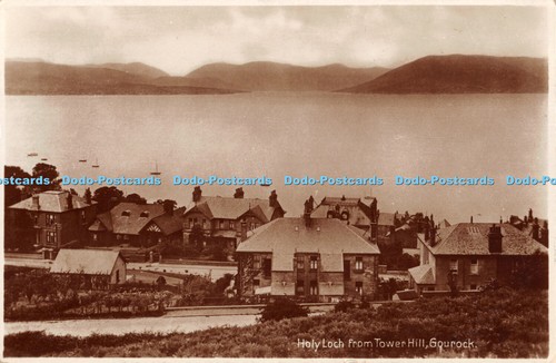 R375093 holy loch from tower - holy,