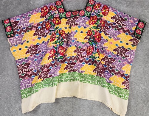 Guatemalan huipil poncho - guatemalan,