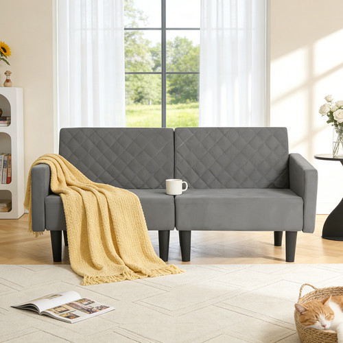 Double sofa bed sleeper couch - bed,