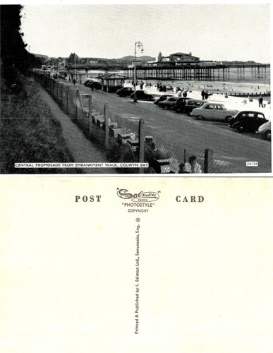 Vintage postcard central - postcard,