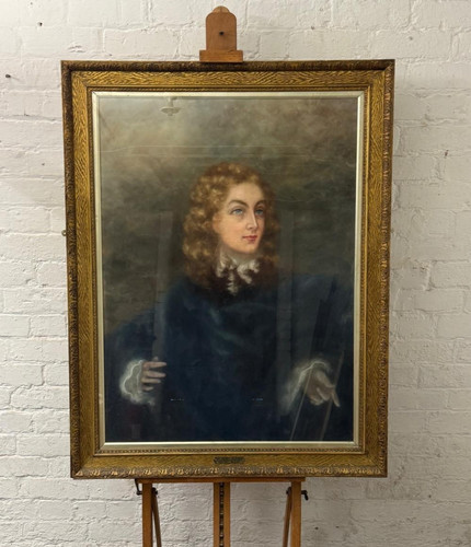 Antique portrait - (19th, :