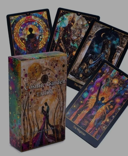 Cosmic garden tarot deck - tarot,