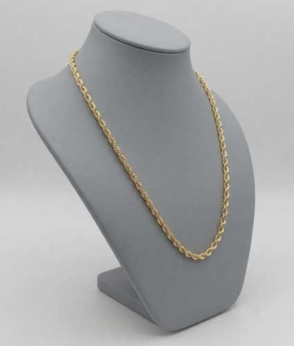 9ct yellow gold inch - yellow, rope