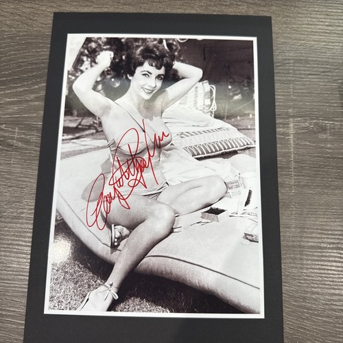Elizabeth taylor signed 10 - taylor, 8