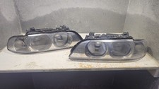 BMW E39 5 Series Facelift Halogen Headlights Pair NS OS R+L