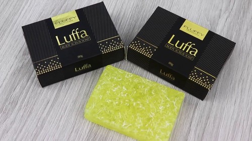 80g fluffy luffa body - fluffy,