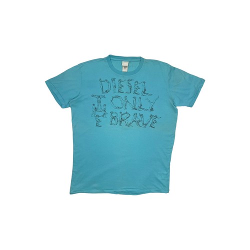 Y2k diesel shirt blue only - y2k,
