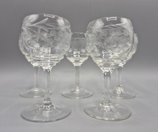 Set Of 5 Vintage Crystal