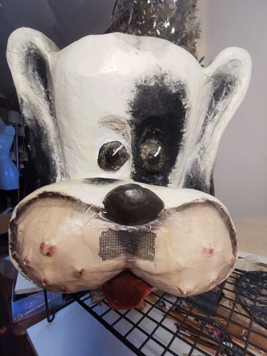 Vintage oversized paper mache - oversized,