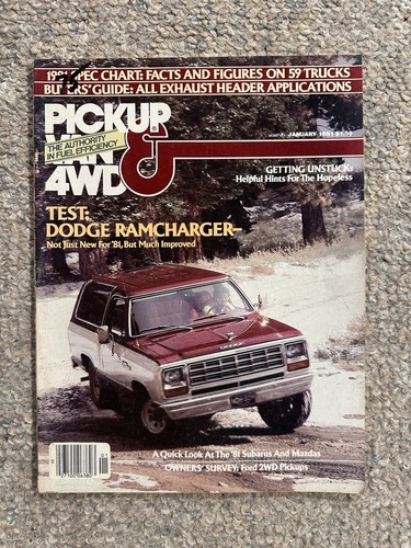 Pickup van 4wd magazine - &,