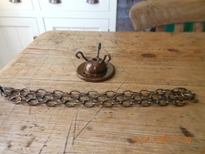 ART DECO 3 HOOK CEILING ROSE +