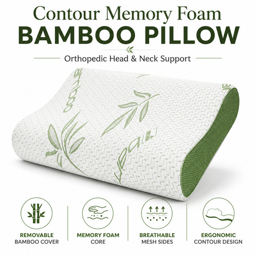Cantoor bamboo pillow - cantoor,