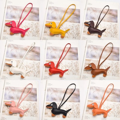 Faux leather dachshund - faux, dog