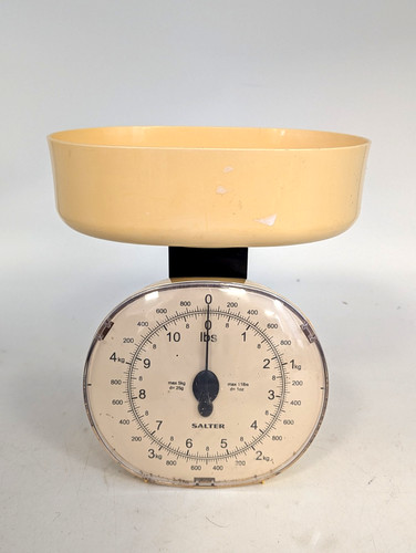 Salter vintage kitchen scales - salter,