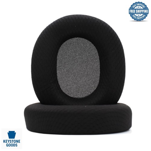 Black memory foam ear pads - black, for