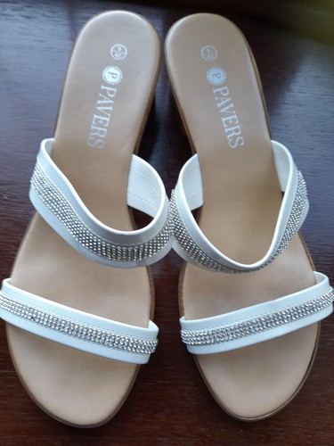 Pavers women white sparkly - pavers,