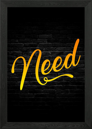 Need framed wall art poster - art,