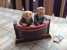 v rare disney tradition 'waldorf &statler' critical curmudgeons 6"Muppets