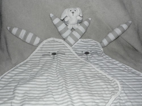 Mothercare grey bunny baby