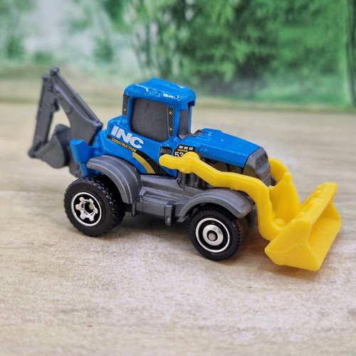 Matchbox backhoe tractor - matchbox,