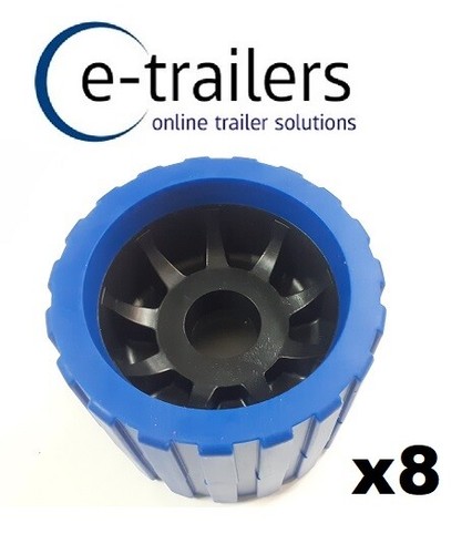 Boat trailer blue black - 8,