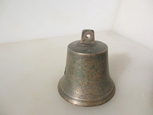 Victorian brass bell servant - bell,
