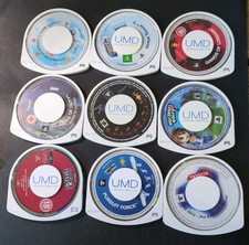 PSP 8 Game & 1 UMD Film Bundle - Call Of Duty, Gran Turismo