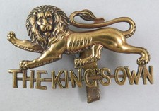 Military Cap Badge King's Own Royal Regiment (Lancaster) British Army