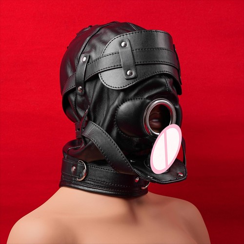 Full face mask fetish - face, mouth