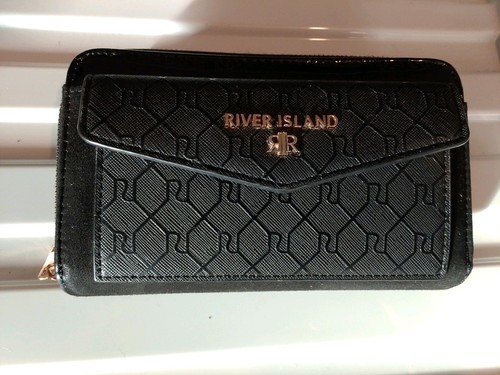 River island black purse - river,