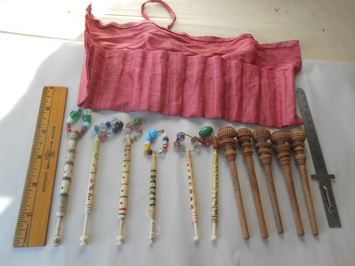 Antique lace tatting bobbin - tatting,