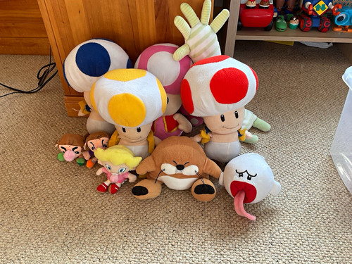 Super mario plush bundle - super,