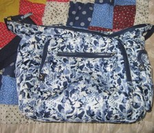 Ladies handbag -  large capacity - Blue mix