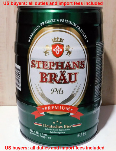 Empty barrel beer stephans - empty,