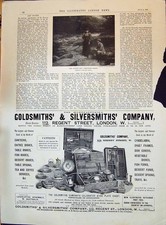 Antique Print 1896 Lady Man